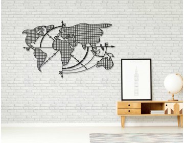 Compass World map